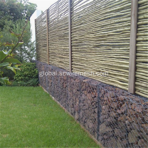 Gabion Box Mesh Galvanized Gabion Basket Garden Wall Fence Factory